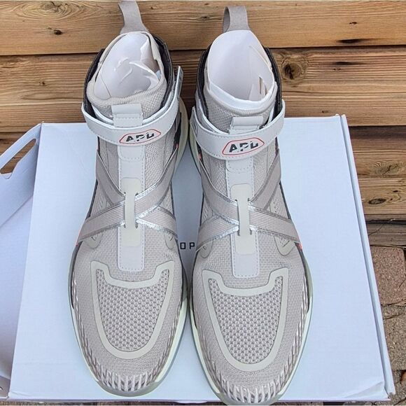 APL Gray High-Top Sneakers